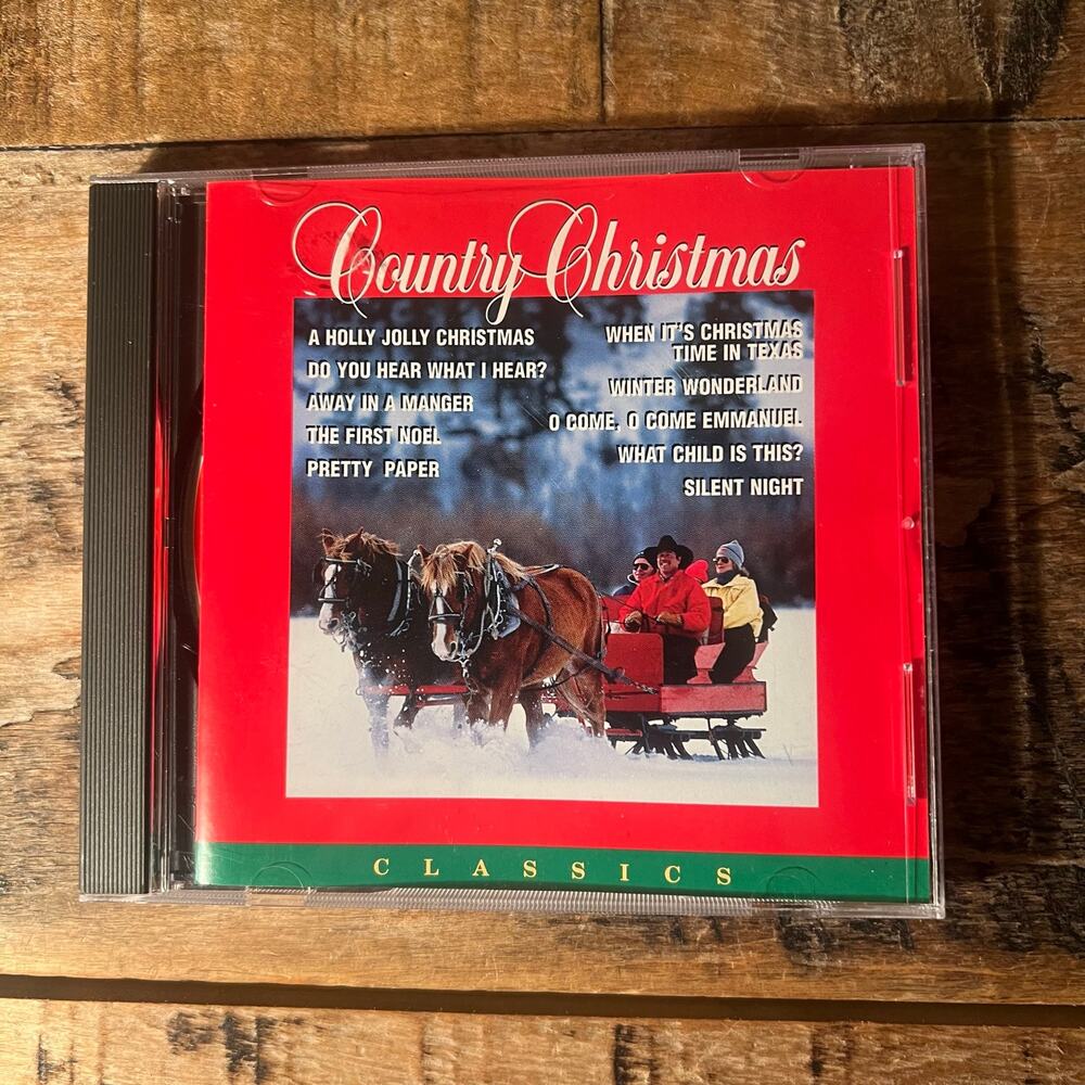 Country Christmas Classics CD 1995 MCA Records Holiday Country Music